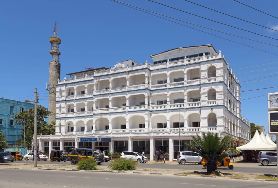 Castle Royal Hotel, north elevation