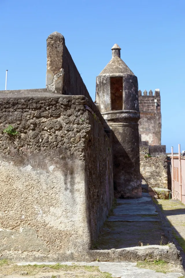 Fort Jesus, northern wall with turret