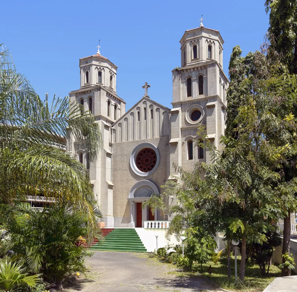 Holy Ghost Cathedral, north elevation