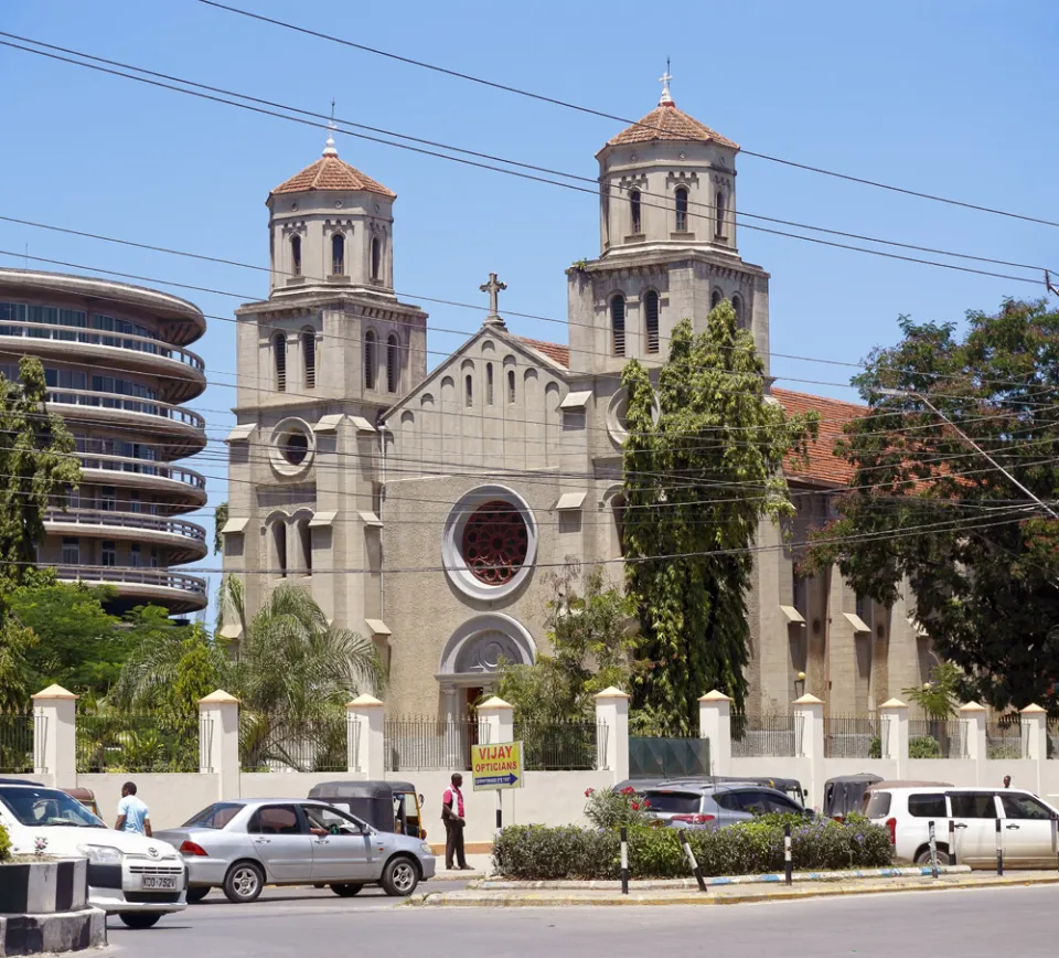 Holy Ghost Cathedral, northwest elevation