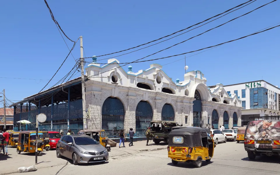 MacKinnon Market, northwest elevation