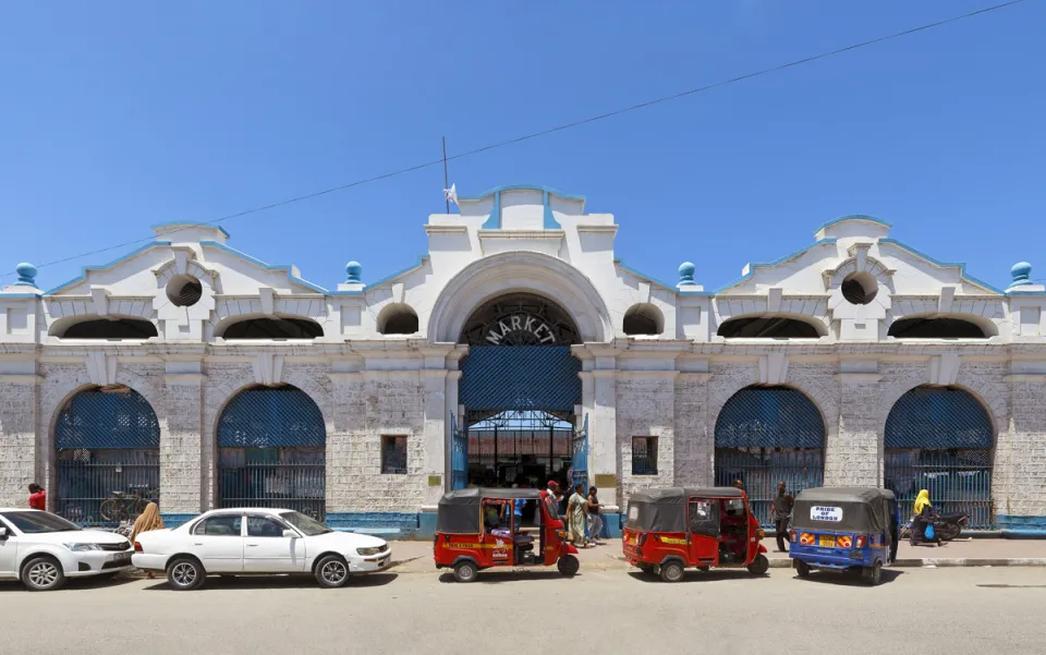 MacKinnon Market, west elevation