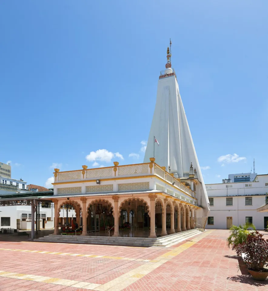 Shree Hindu Union of Mombasa Complex, Lord Shiva Temple, east elevation