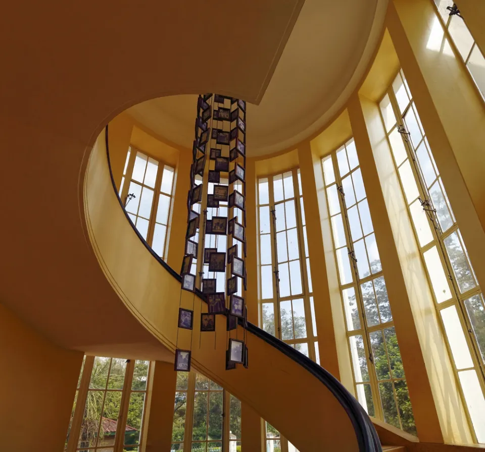 Nairobi National Museum, staircase