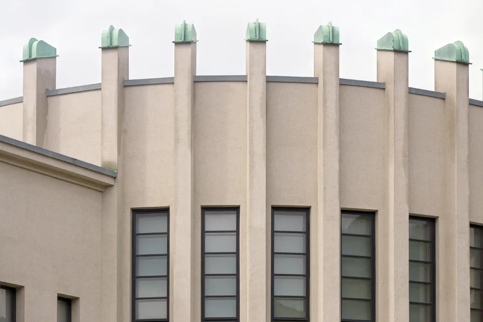 M. K. Čiurlionis National Art Museum, facade detail