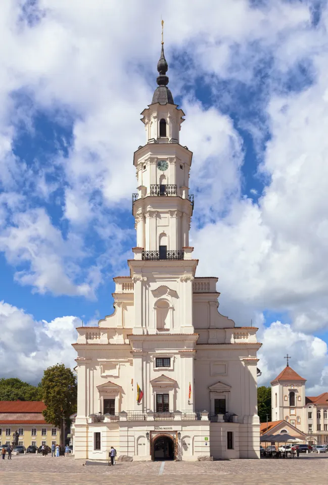 Town Hall of Kaunas, east elevation