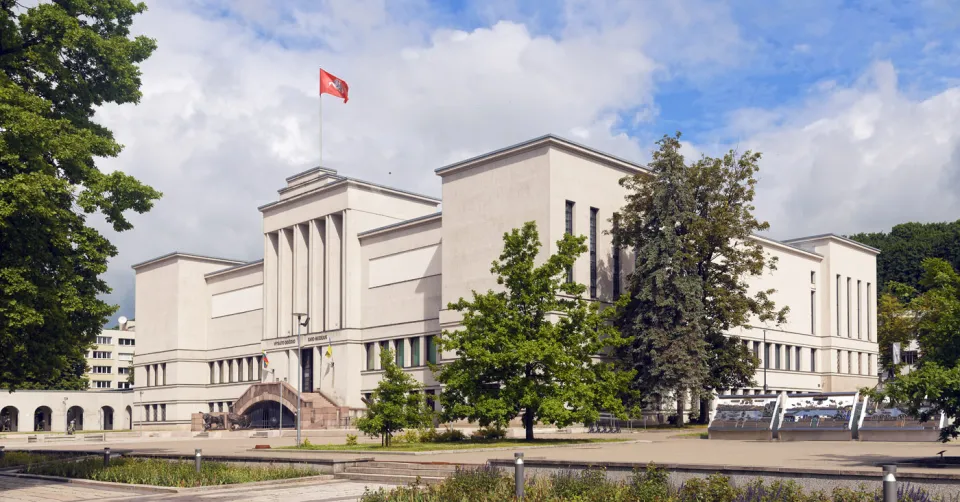 Vytautas the Great War Museum, southeast elevation