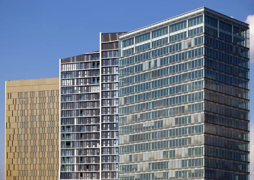 Kirchberg high-rise buildings