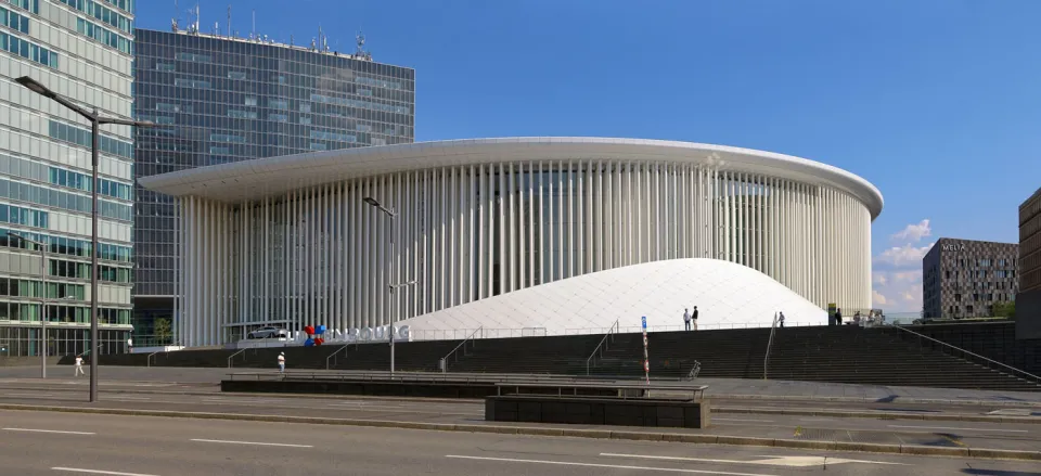 Philharmonie Luxembourg, north elevation