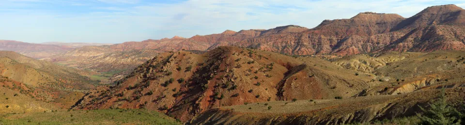 Atlas mountains near Ighrem N'Ougdal