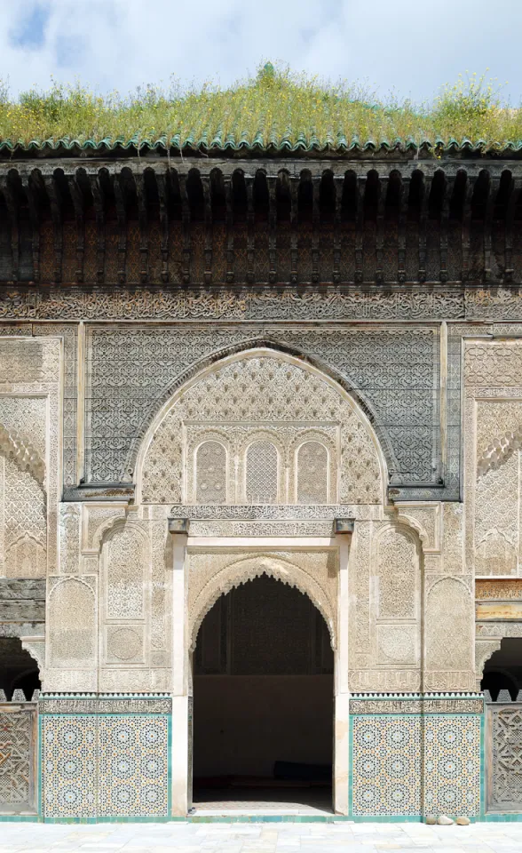 Bou Inania Madrasa, door to the student cells