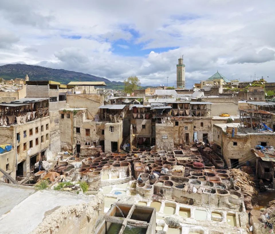 Sidi Moussa Tannery, southwest elevation