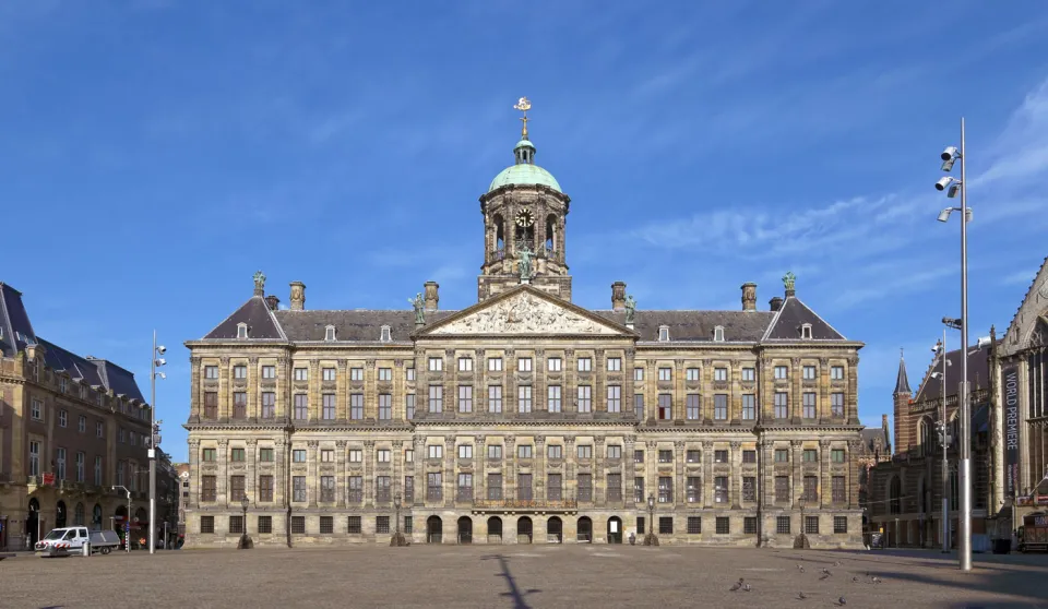 Palace on the Dam, main facade (east elevation)