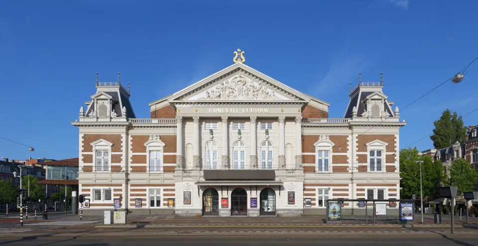 Royal Concert Building, east elevation