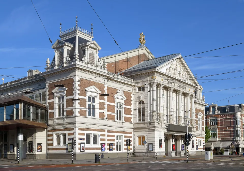 Royal Concert Building, southeast elevation