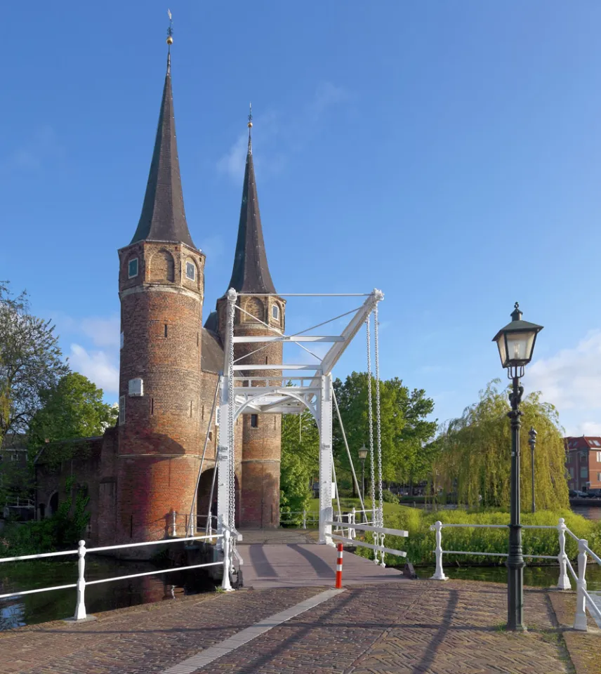 Eastern Gate, with Small Eastern Gate Bridge, southeast elevation