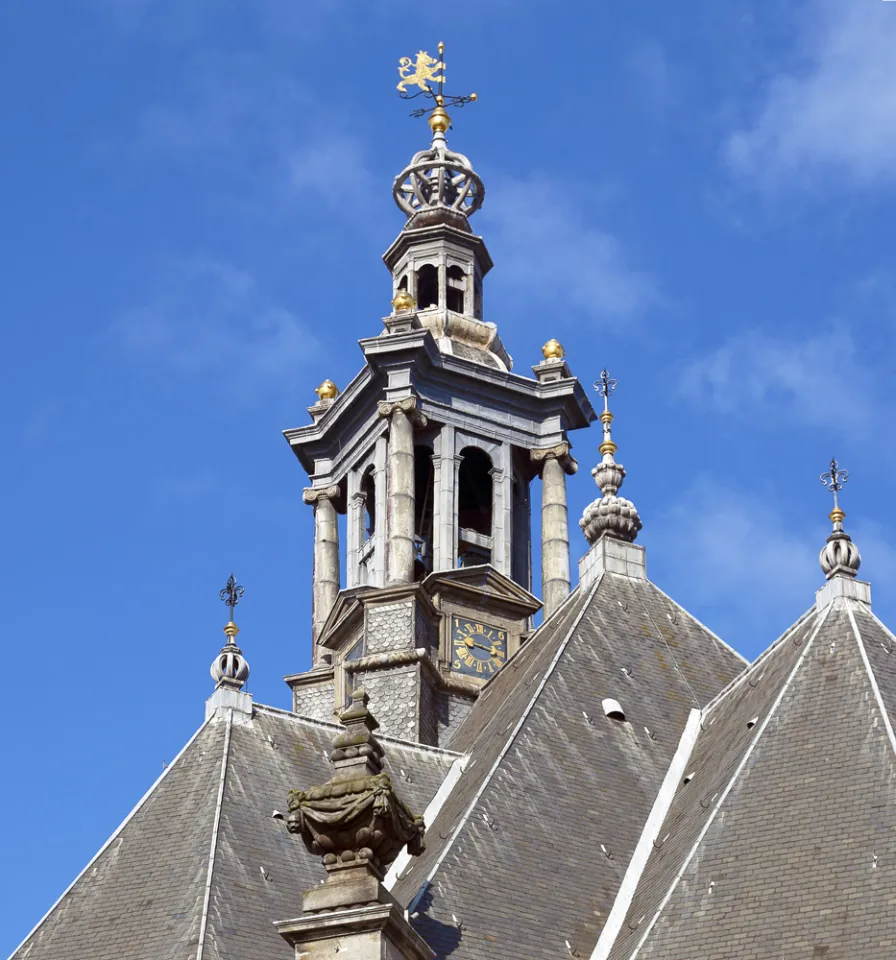 New Church, roof and spire