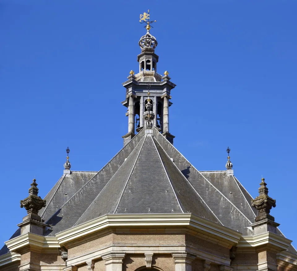 New Church, roof and spire