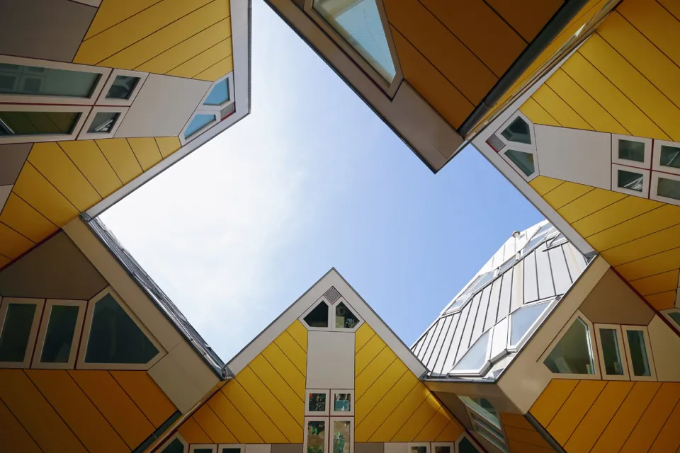 Cube Houses (Blaak Forest), interior view