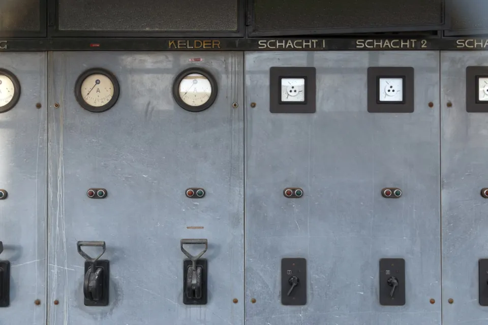 Van Nelle Factory, electrical panels