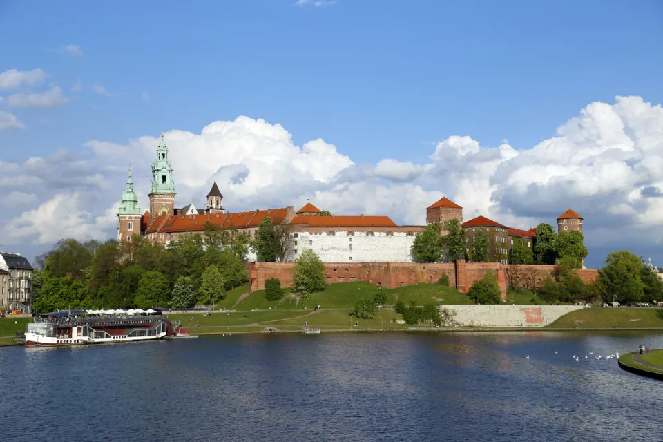 Wawel Royal Castle, Vistula River