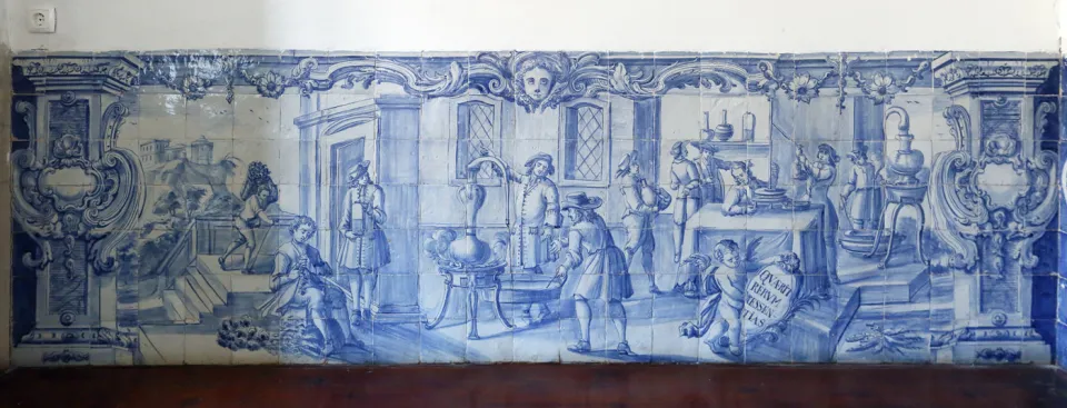 University of Évora, College of the Holy Spirit, lecture room azulejo