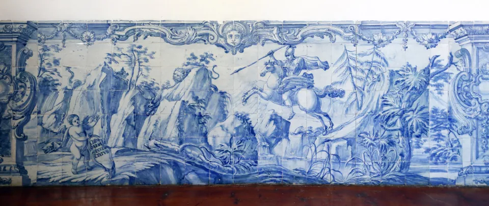 University of Évora, College of the Holy Spirit, lecture room azulejo