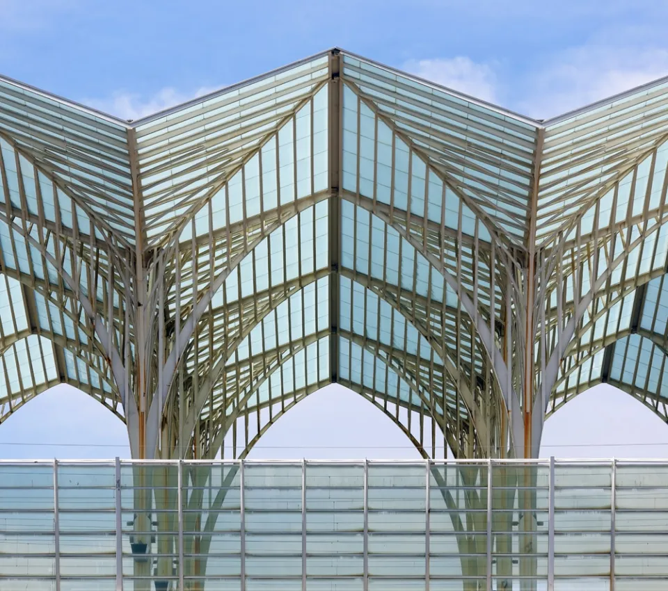 Lisbon Oriente Station, roof