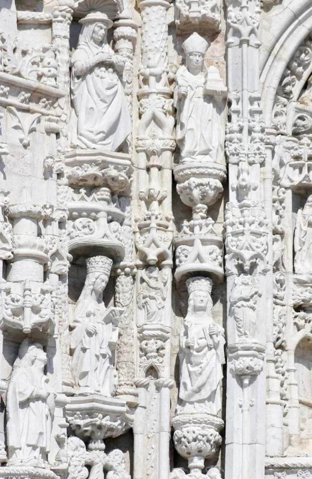 Monastery of the Hieronymites, Church of Saint Mary, South Portal detail