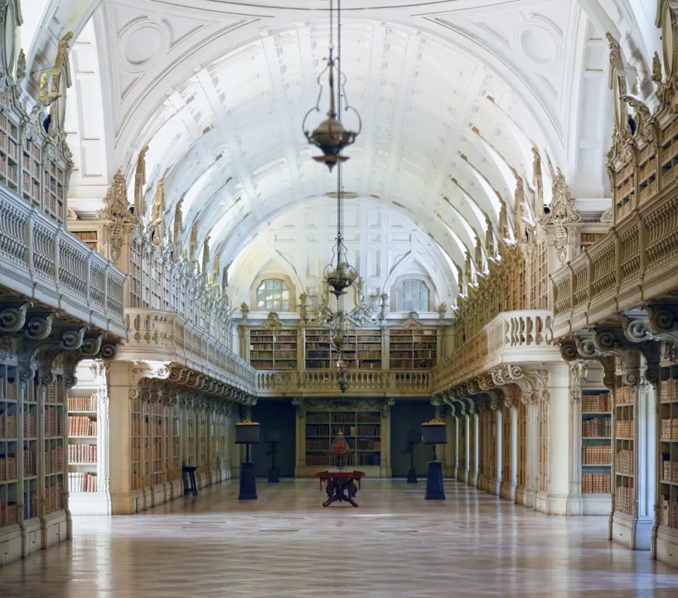 Royal Building of Mafra, Library