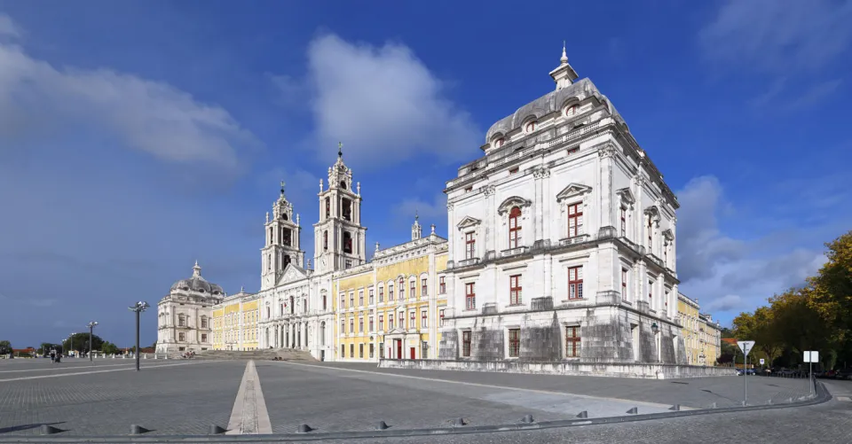 Royal Building of Mafra, southwest elevation