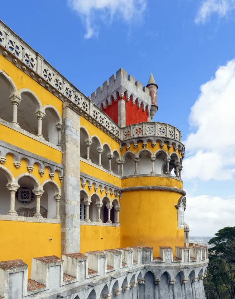 National Palace of Pena, loggia