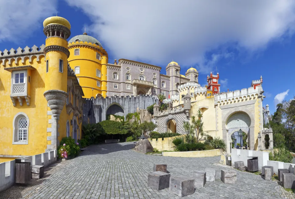 National Palace of Pena, southeast elevation