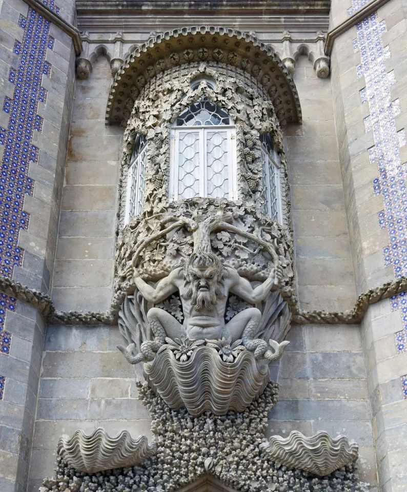 National Palace of Pena, Terrace of Triton