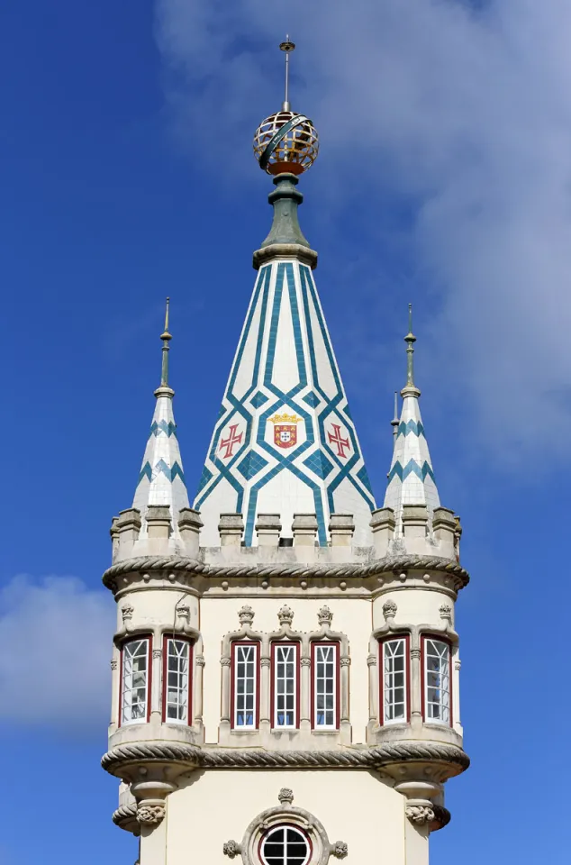 Sintra Town Hall, tower, southeast elevation