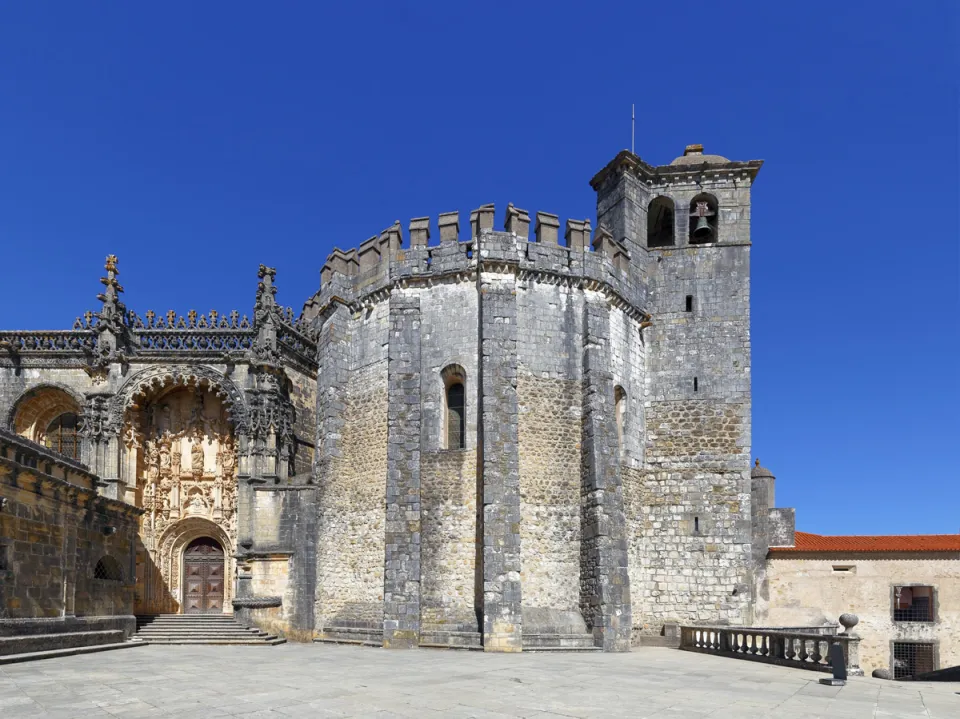 Convent of Christ, Charola, south elevation