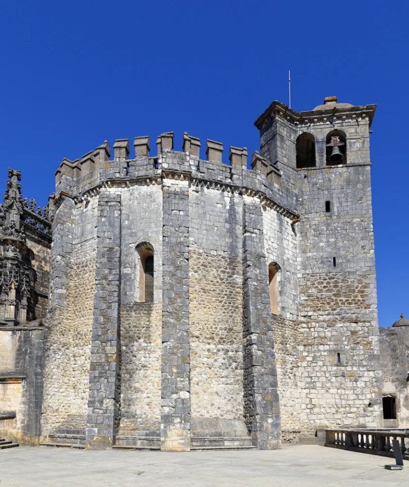 Convent of Christ, Charola, south elevation