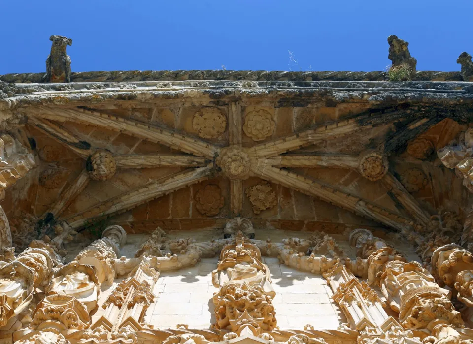 Convent of Christ, Manueline Church, south portal detail