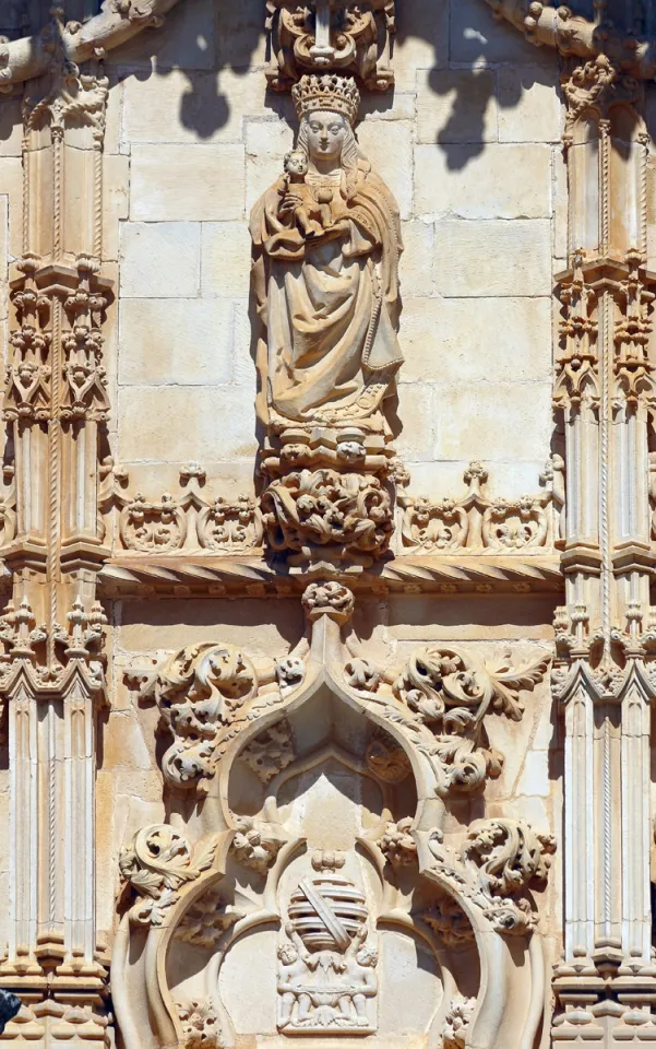 Convent of Christ, Manueline Church, south portal detail