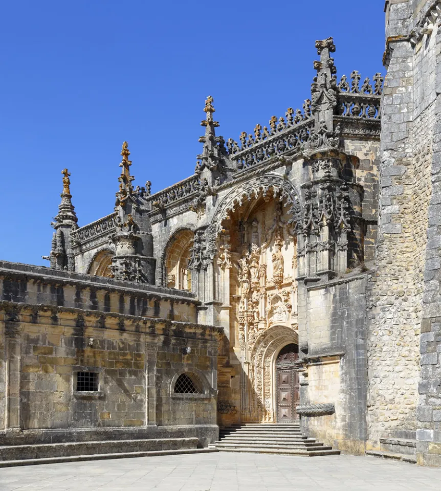 Convent of Christ, Manueline Church, southeast elevation