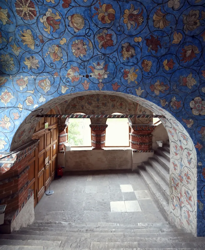 Saint Basil's Cathedral, gallery, mural paintings