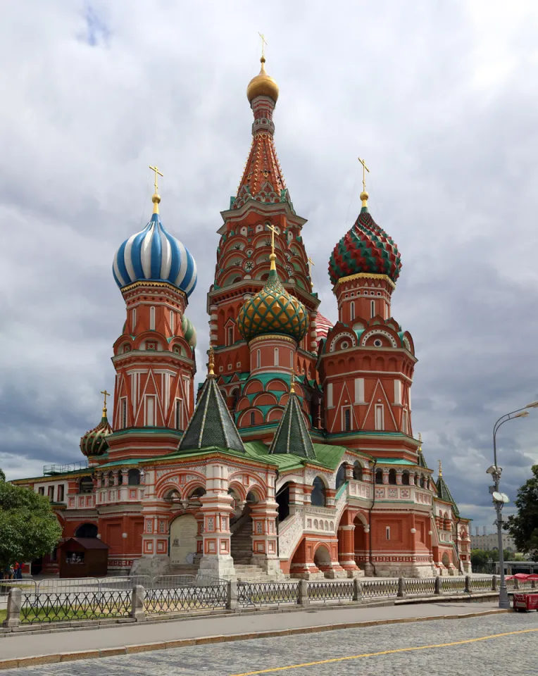 Saint Basil's Cathedral, northwest elevation