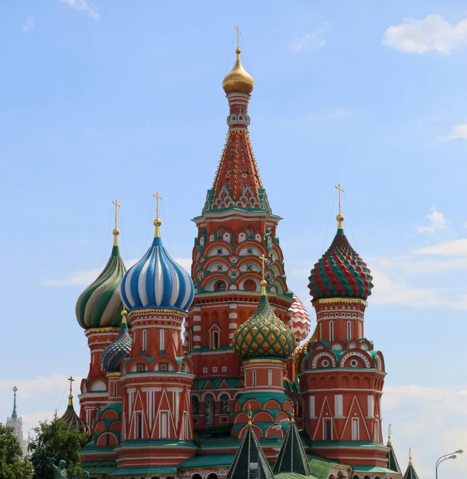 Saint Basil's Cathedral, northwest elevation