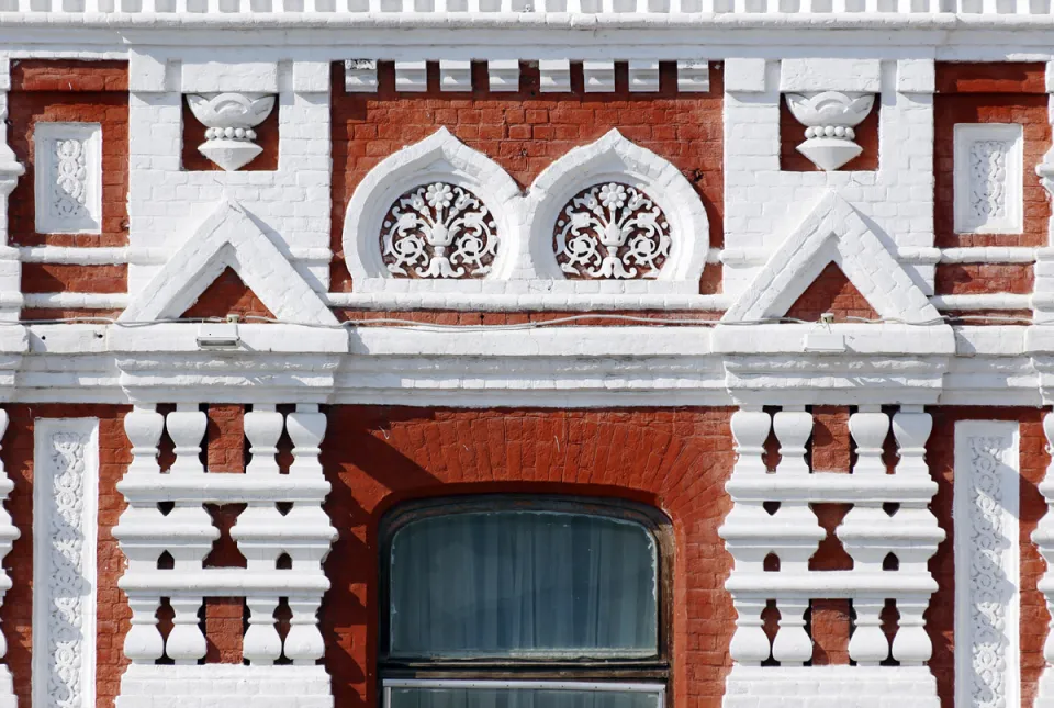 Gorky Drama Theatre, facade detail