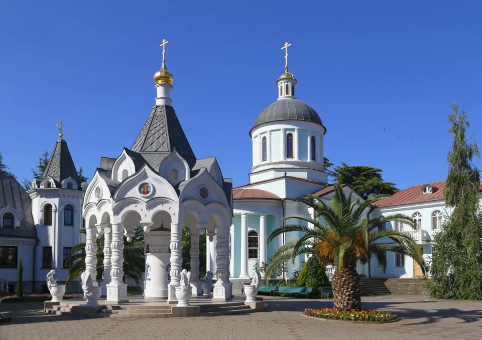 Chapel of the Icon of the Mother of God "Lifebearing Source", Iberian Icon of Mother of God Baptismal Church