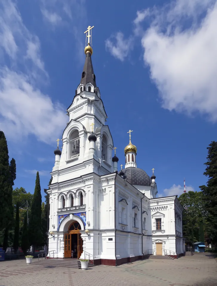 Cathedral of the Archangel Michael, southwest elevation