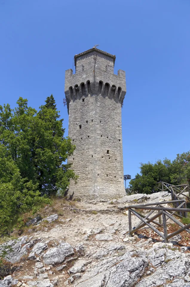 Montale Tower, south elevation