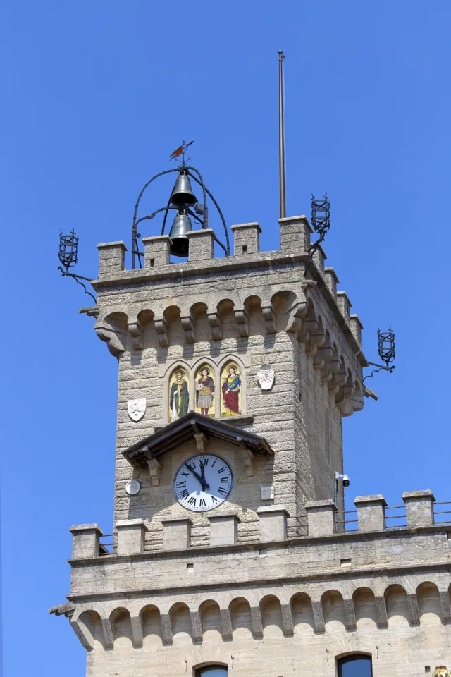Public Palace, clock tower