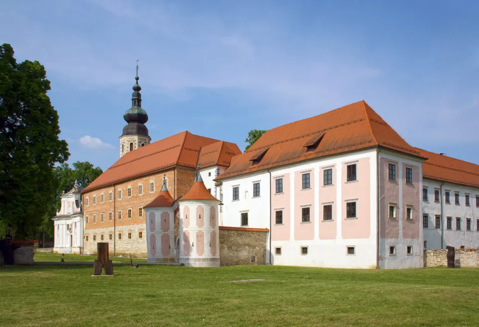 Kostanjevica Cistercian Monastery, southwest elevation