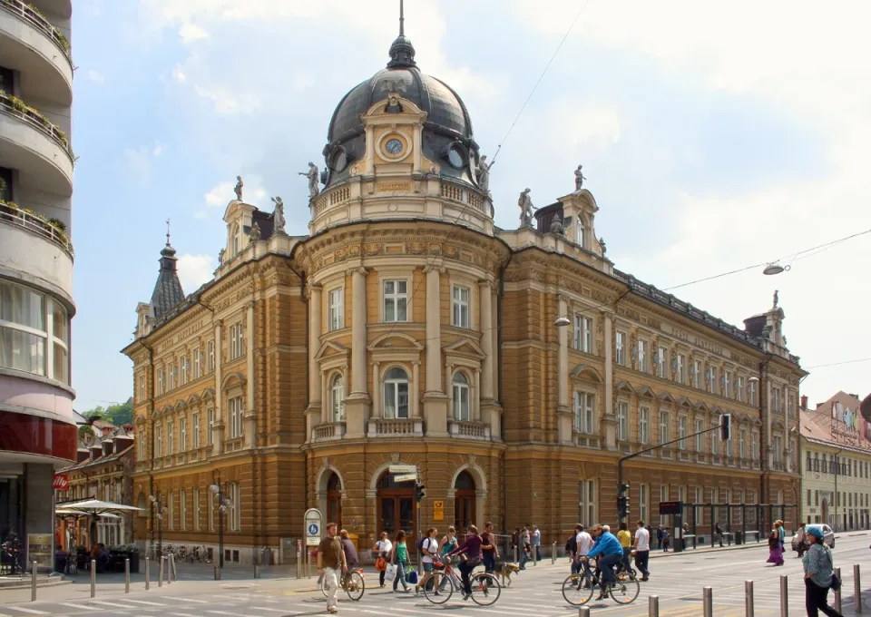 Main Post Office, northwest elevation